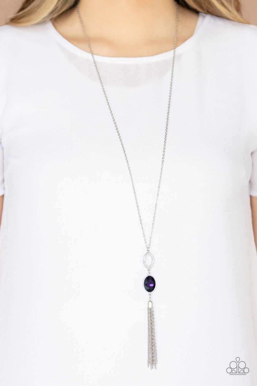 Paparazzi ♥ Unstoppable Glamour - Purple ♥  Necklace