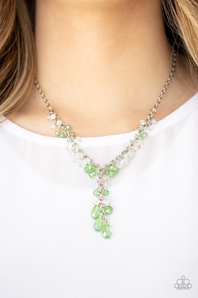 Paparazzi ♥ Iridescent Illumination - Green ♥ Necklace