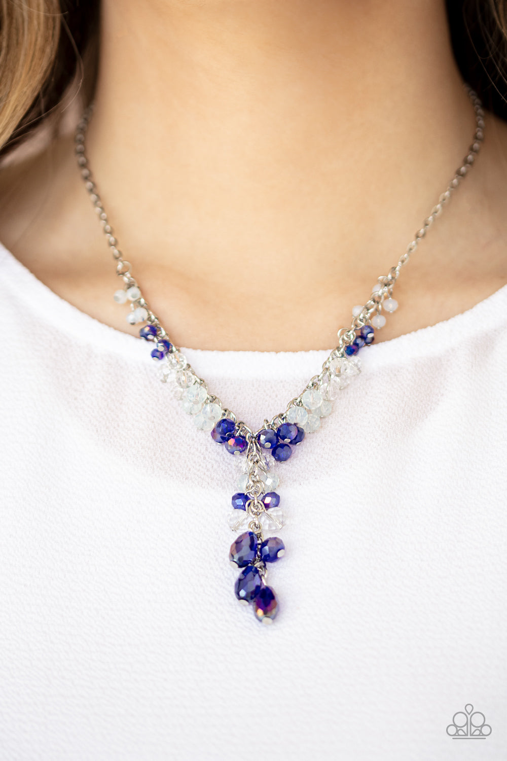 Paparazzi ♥ Iridescent Illumination - Blue ♥  Necklace