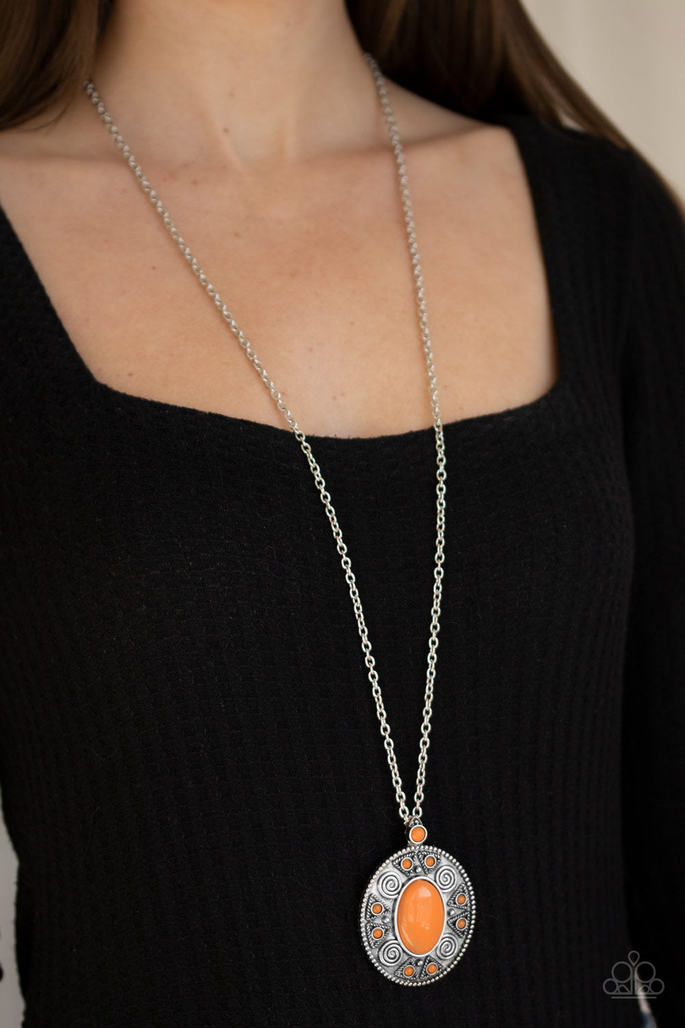 Paparazzi ♥ Sunset Sensation - Orange ♥  Necklace