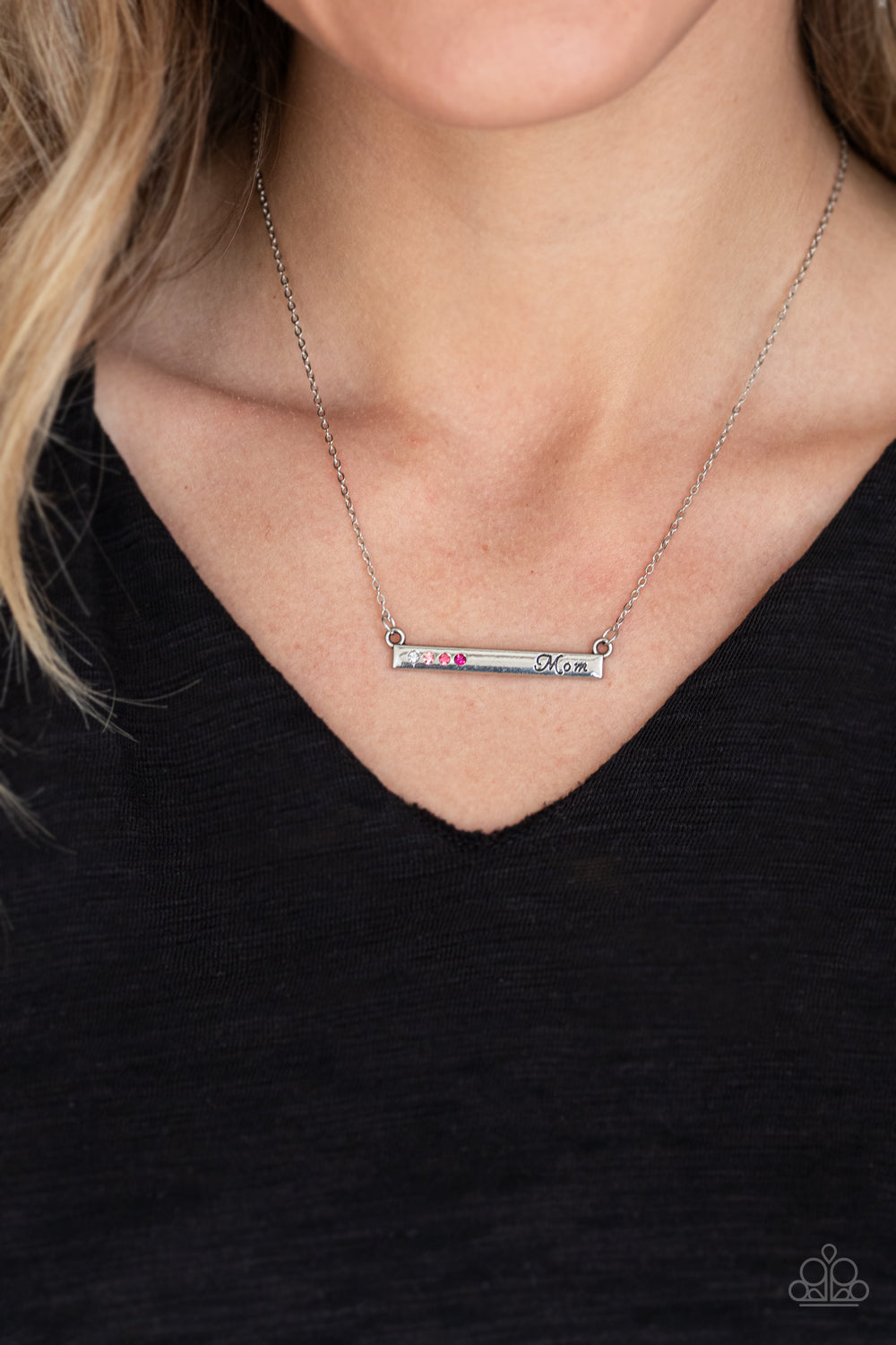 Paparazzi ♥ Moms Do It Better - Pink ♥  Necklace