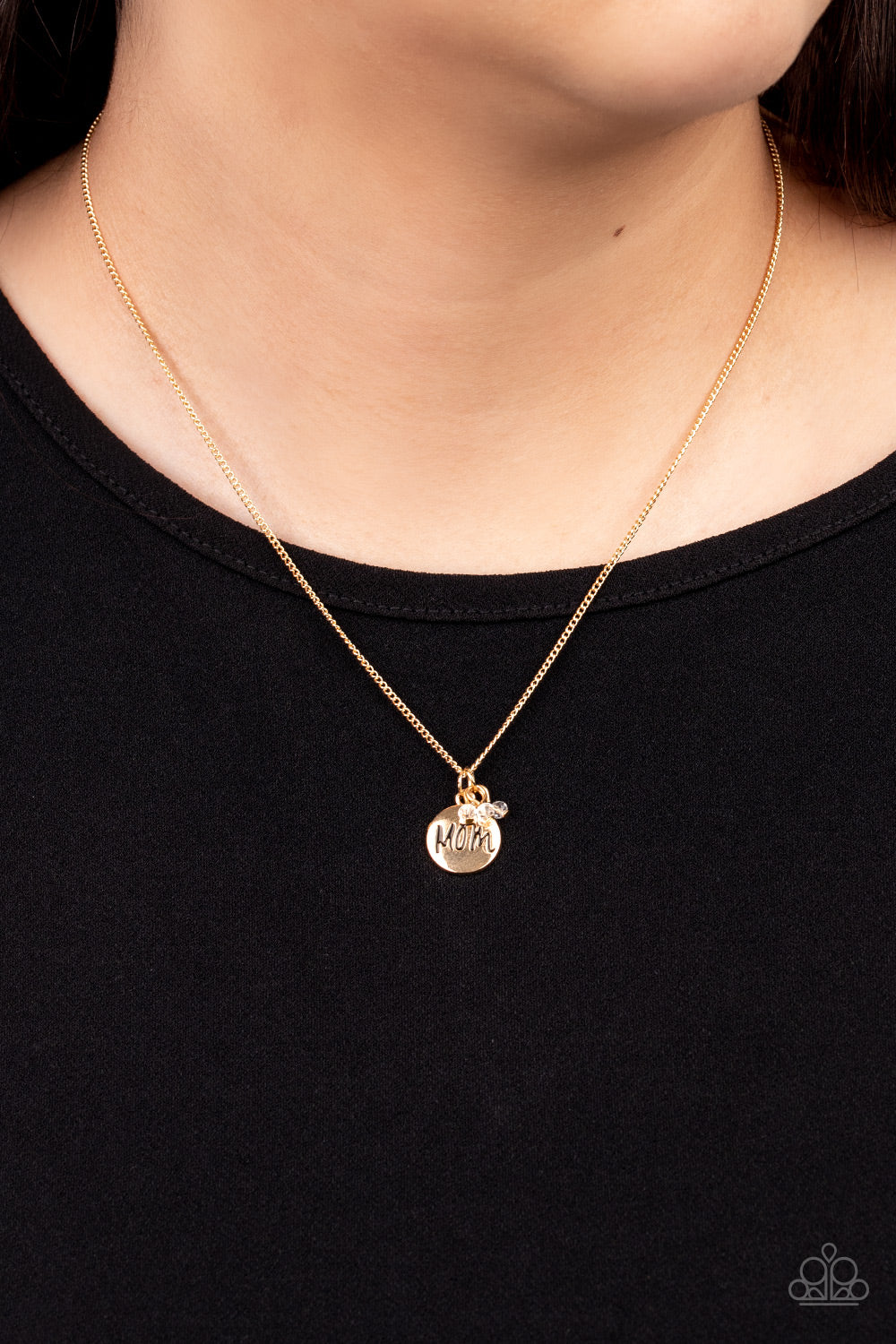 Paparazzi ♥ Mom Mode - Gold ♥  Necklace