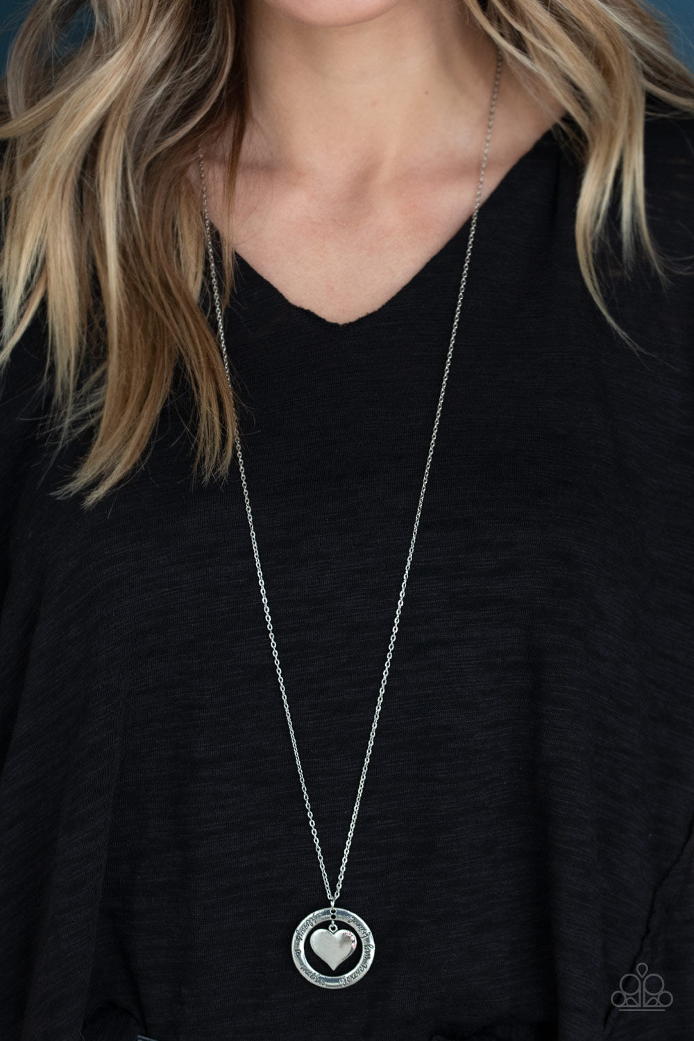 Paparazzi ♥ Always A Mother, Forever My Friend - Pink ♥  Necklace