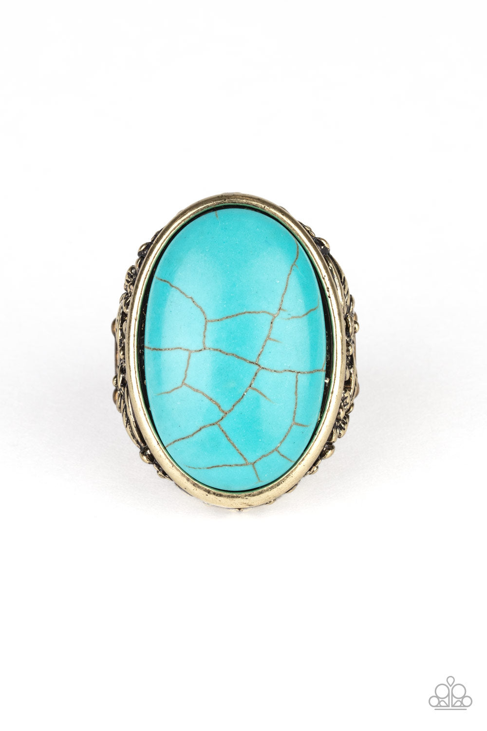 Paparazzi ♥ Stonehenge Garden - Brass ♥  Ring
