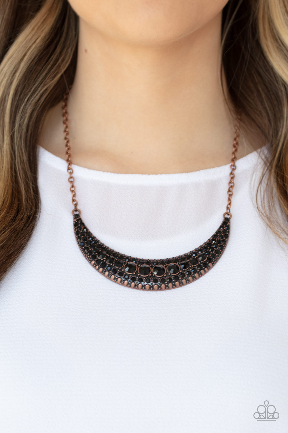 Paparazzi ♥ Moon Child Magic - Copper ♥  Necklace