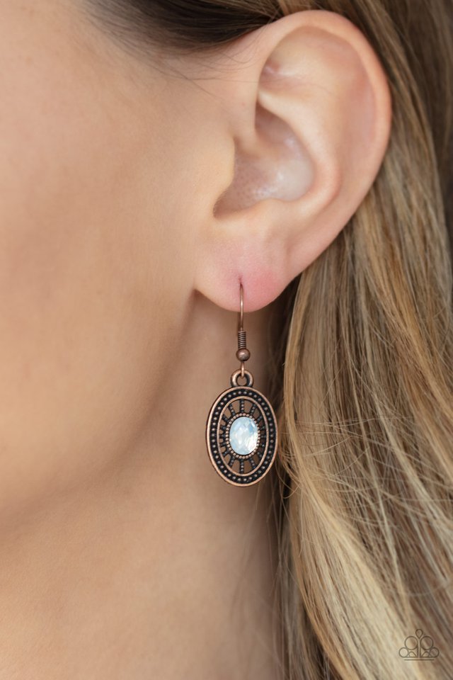 Paparazzi ♥ Trinket Trove - Copper ♥ Necklace