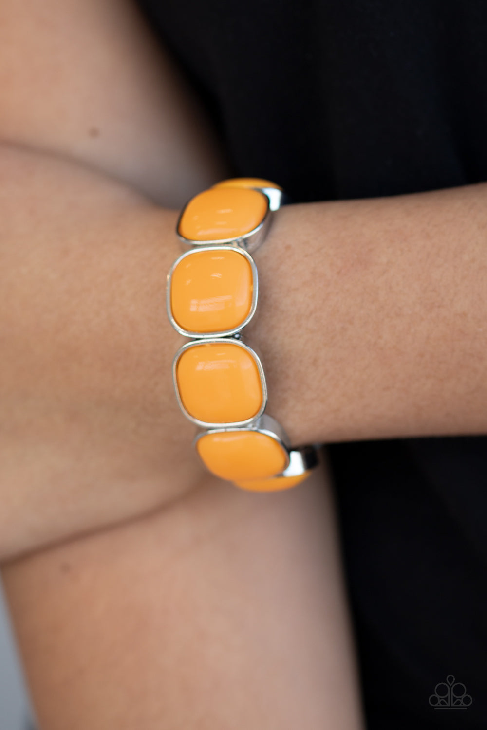 Paparazzi ♥ Vivacious Volume - Orange ♥  Bracelet