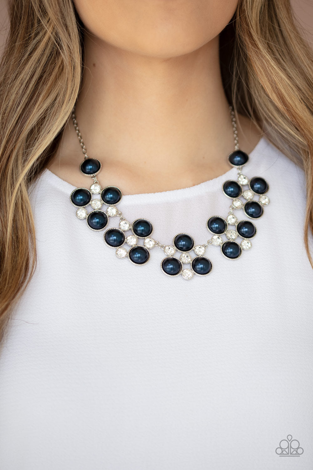 Paparazzi ♥ Night at the Symphony - Blue ♥  Necklace