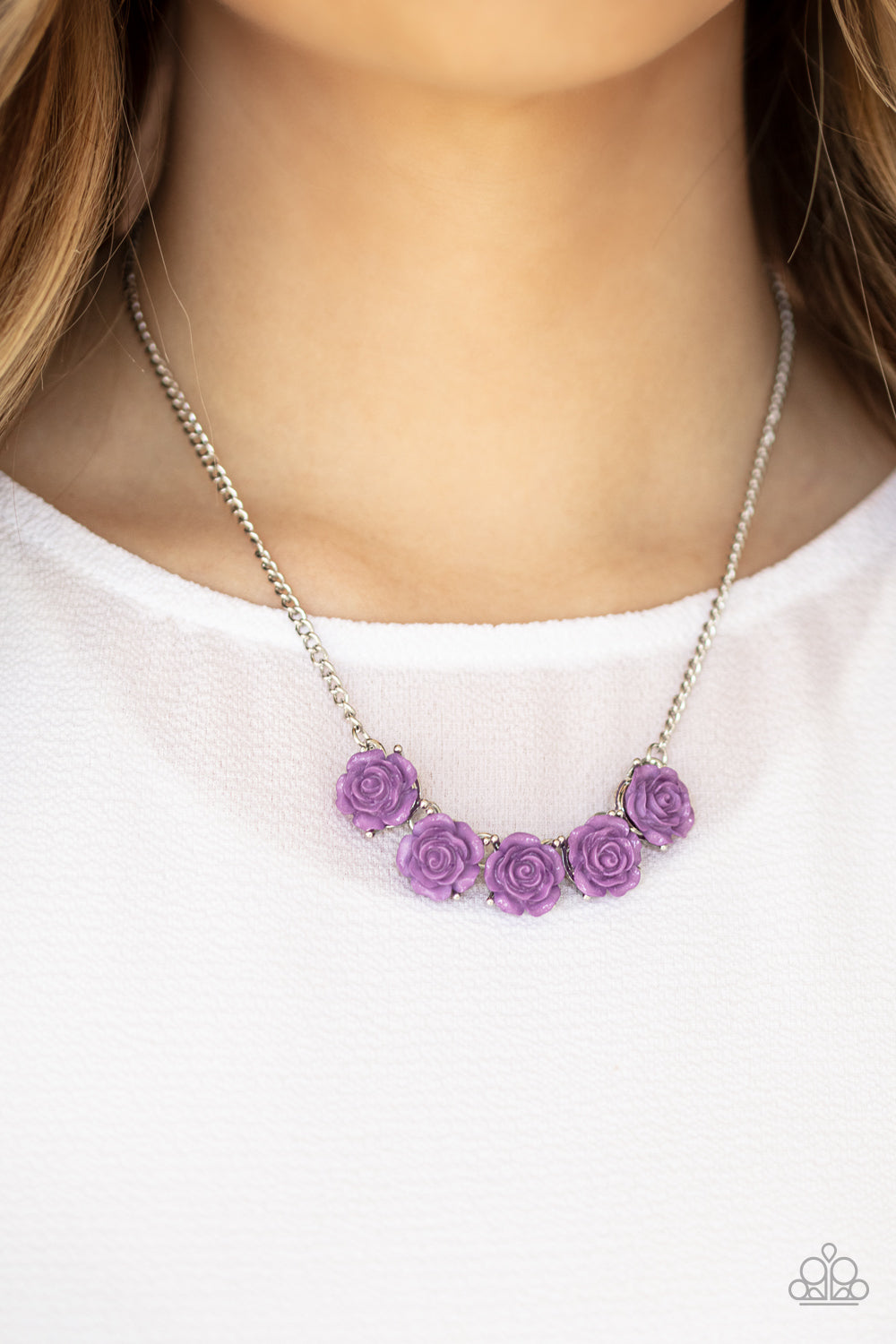 Paparazzi ♥ Garden Party Posh - Purple ♥  Necklace