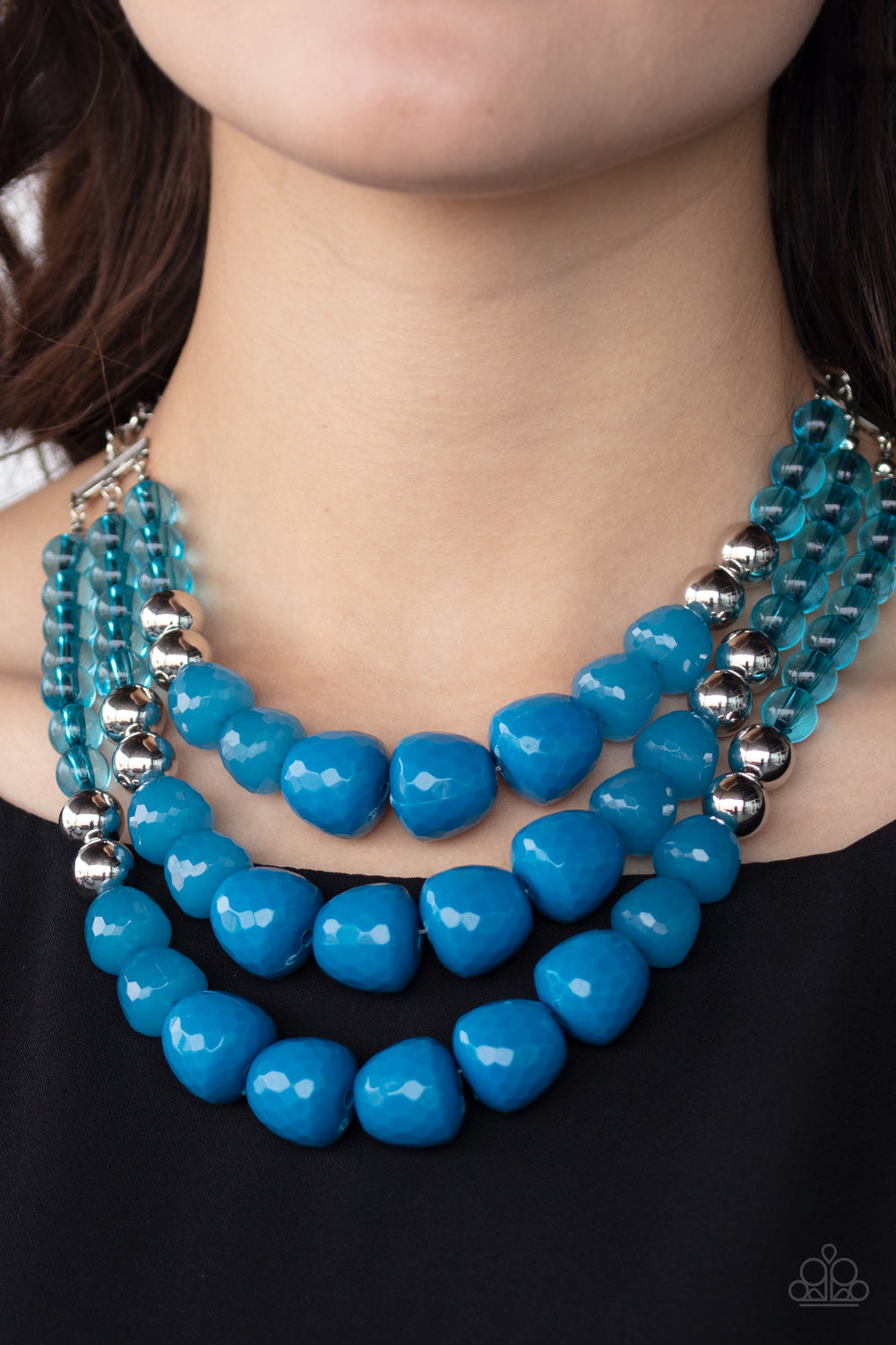 Paparazzi ♥ Forbidden Fruit - Blue ♥  Necklace