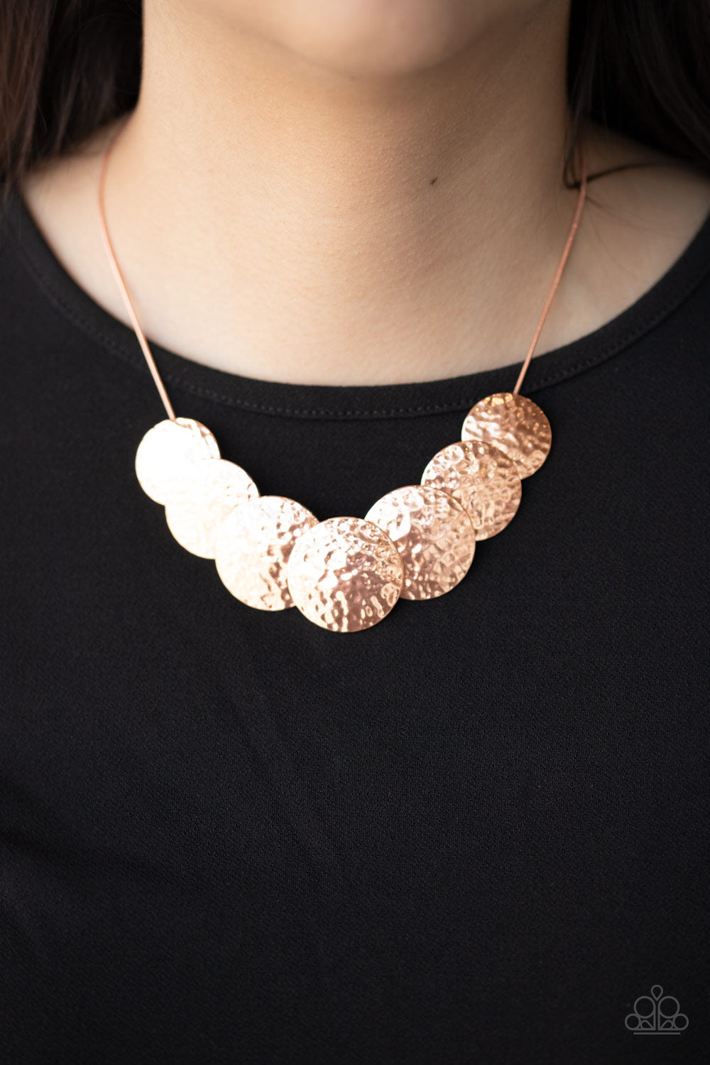Paparazzi ♥ RADIAL Waves - Copper ♥  Necklace
