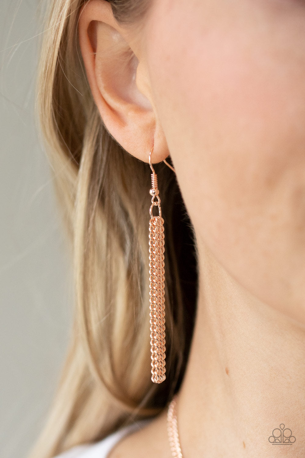 Paparazzi ♥ As MOON As I Can - Rose Gold ♥  Necklace