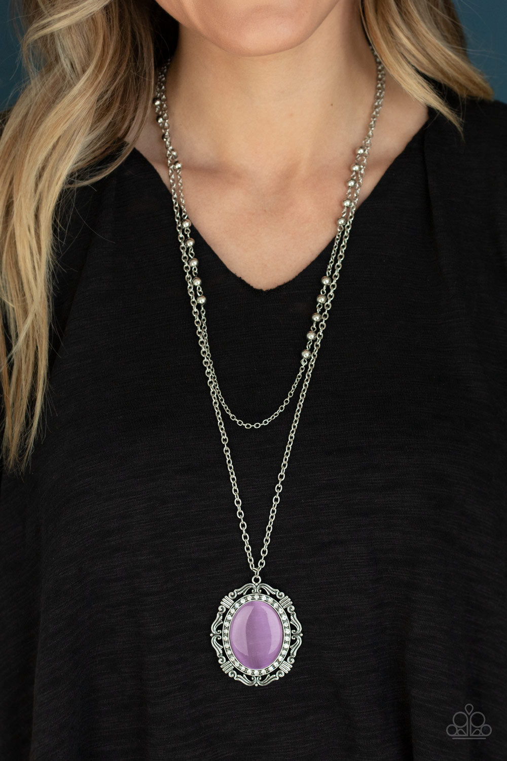 Paparazzi ♥ Endlessly Enchanted - Purple ♥  Necklace