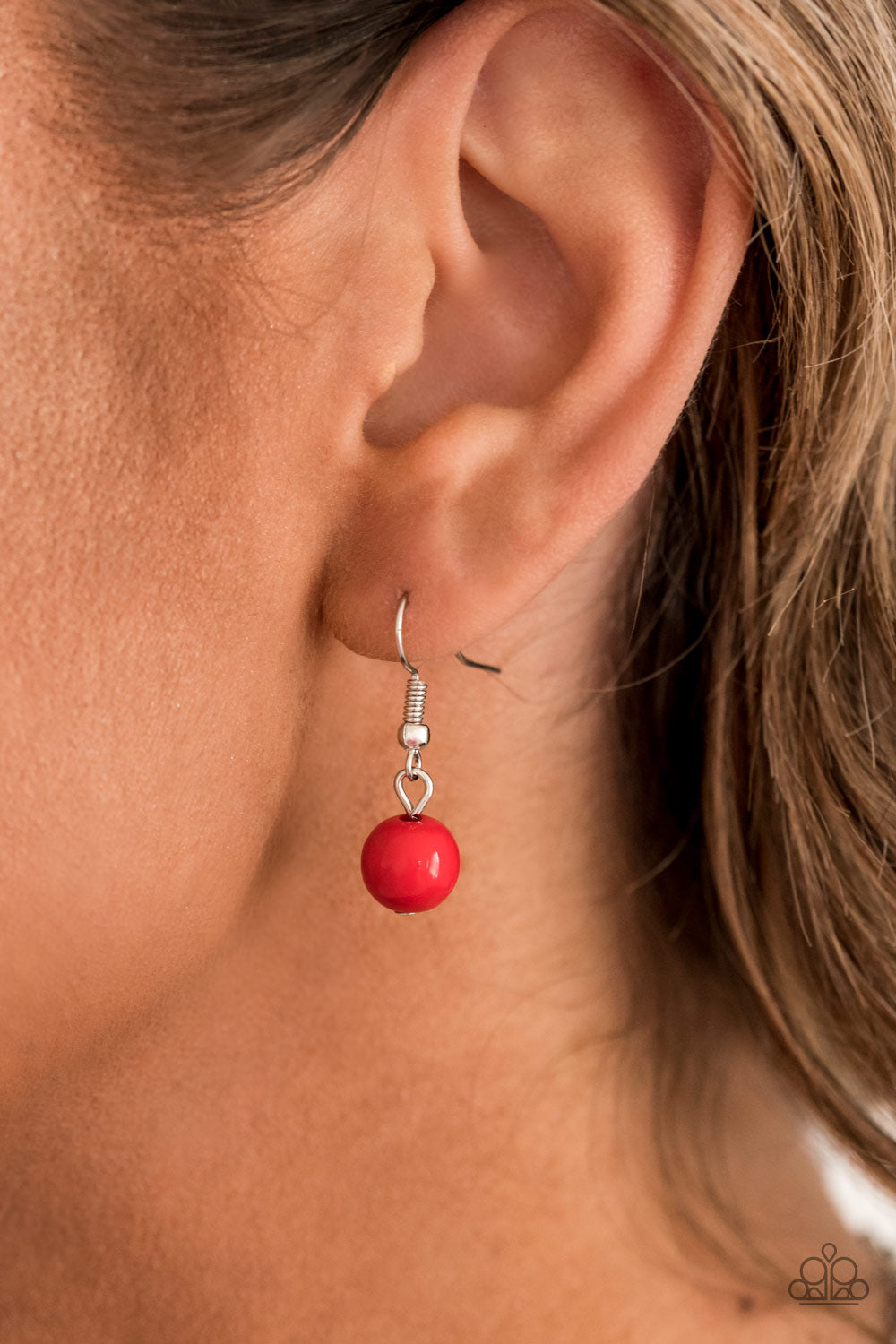 Paparazzi ♥ Bohemian Bombshell - Red ♥  Necklace