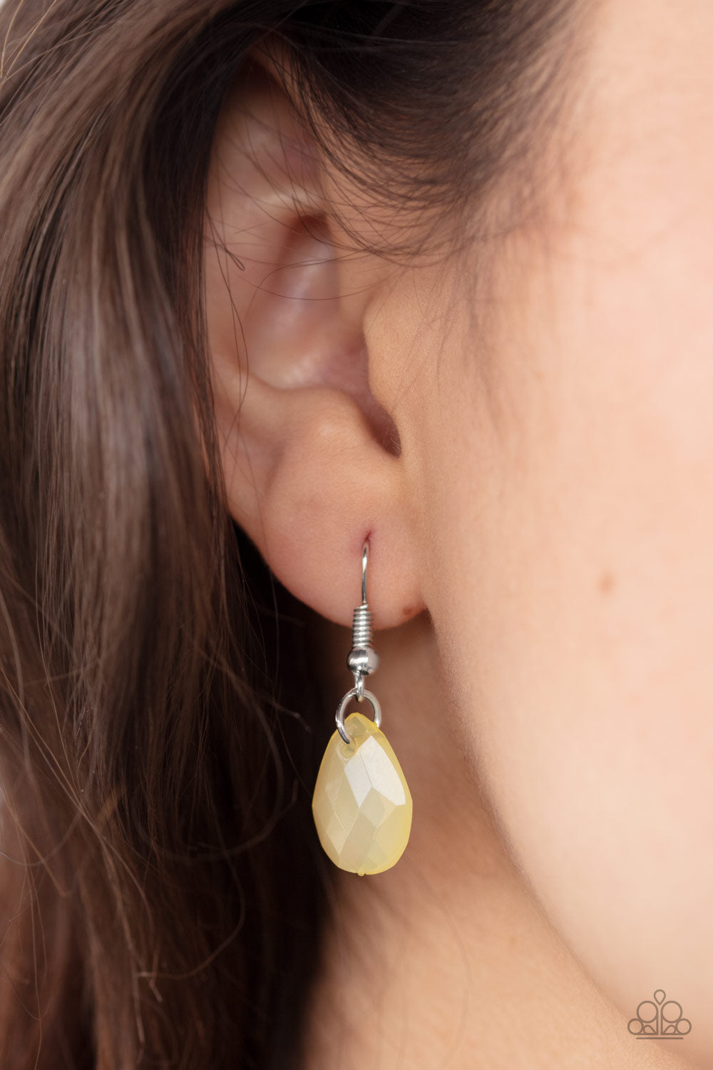 Paparazzi ♥ Eden Dew - Yellow ♥  Necklace