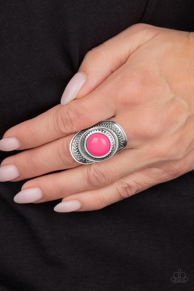 Paparazzi ♥ Sunny Sensations - Pink ♥ Ring