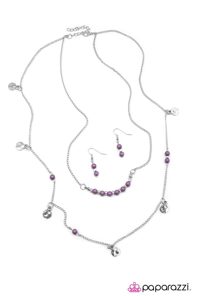 Paparazzi ♥ Whats Your Sign? - Purple ♥ Necklace