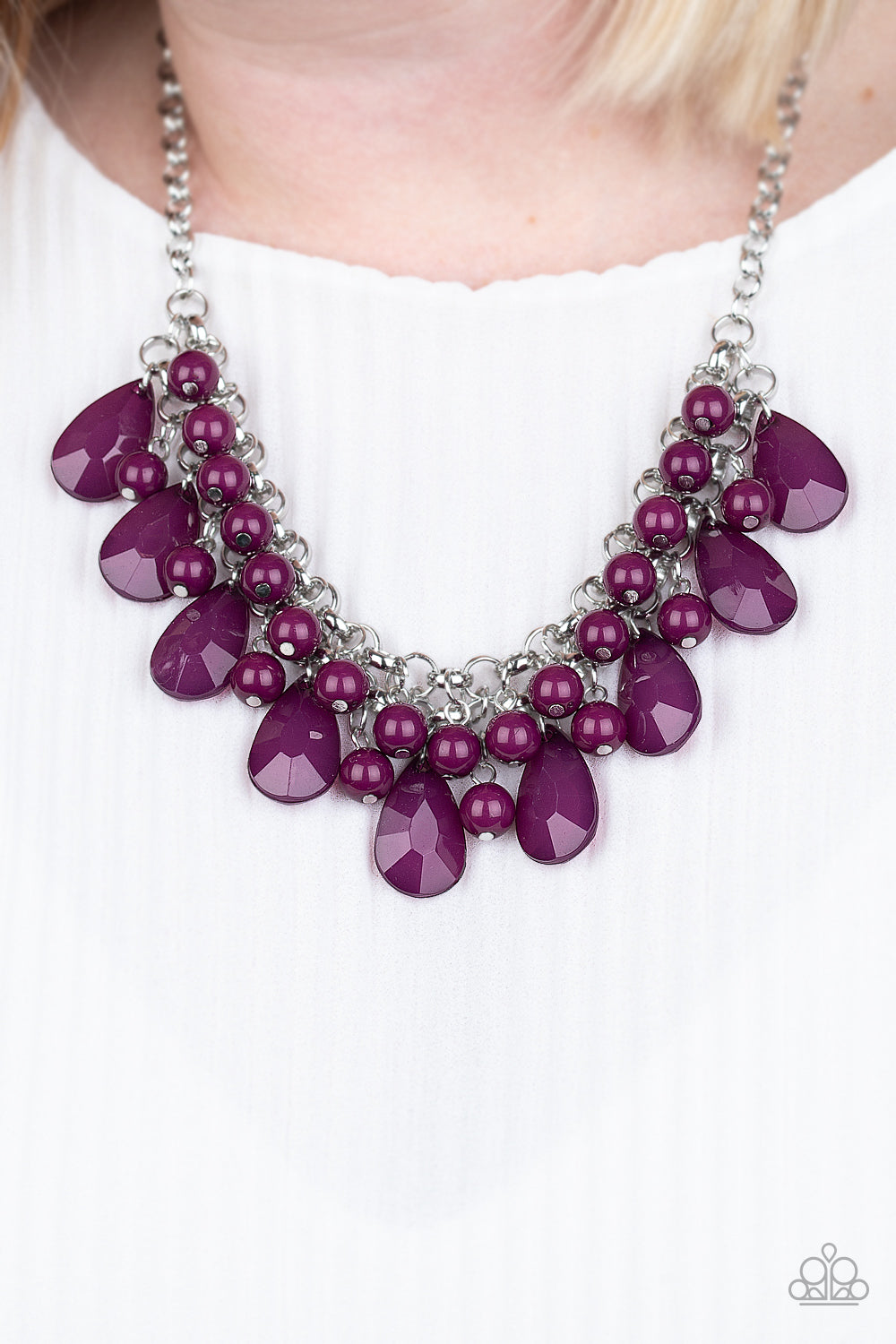 Paparazzi ♥ Endless Effervescence - Purple ♥  Necklace