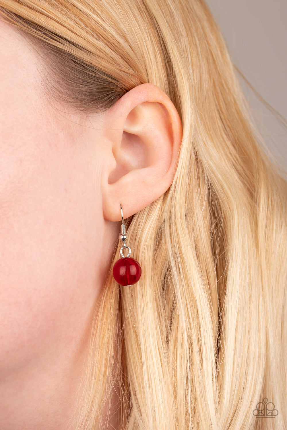 Paparazzi ♥ Sorry To Burst Your Bubble - Red ♥  Necklace