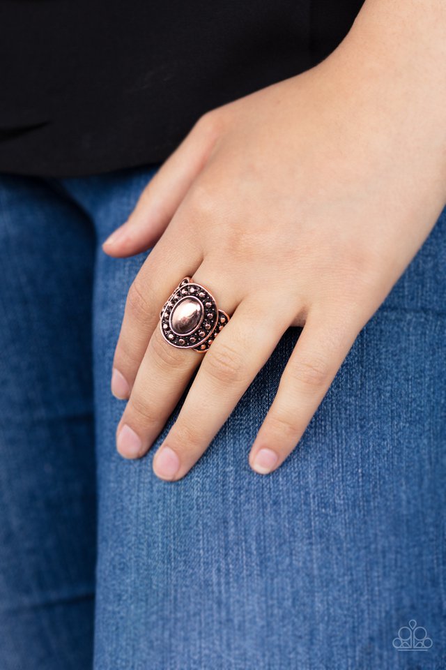 Paparazzi ♥ Stacked Stunner - Copper ♥ Ring