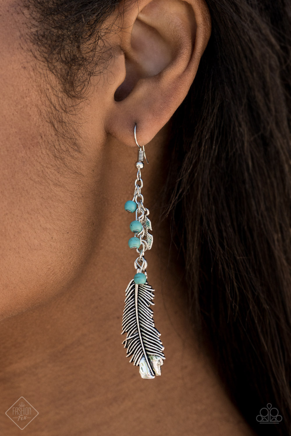 Paparazzi ♥ Find Your Flock - Blue ♥  Earrings