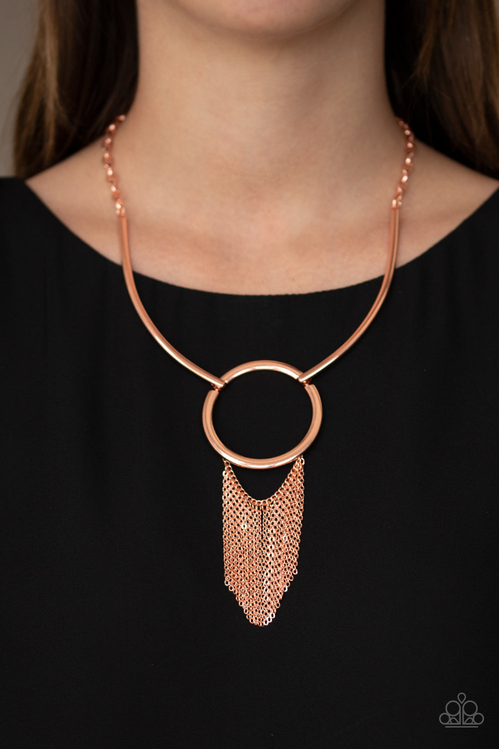 Paparazzi ♥ Pharaoh Paradise - Copper ♥  Necklace