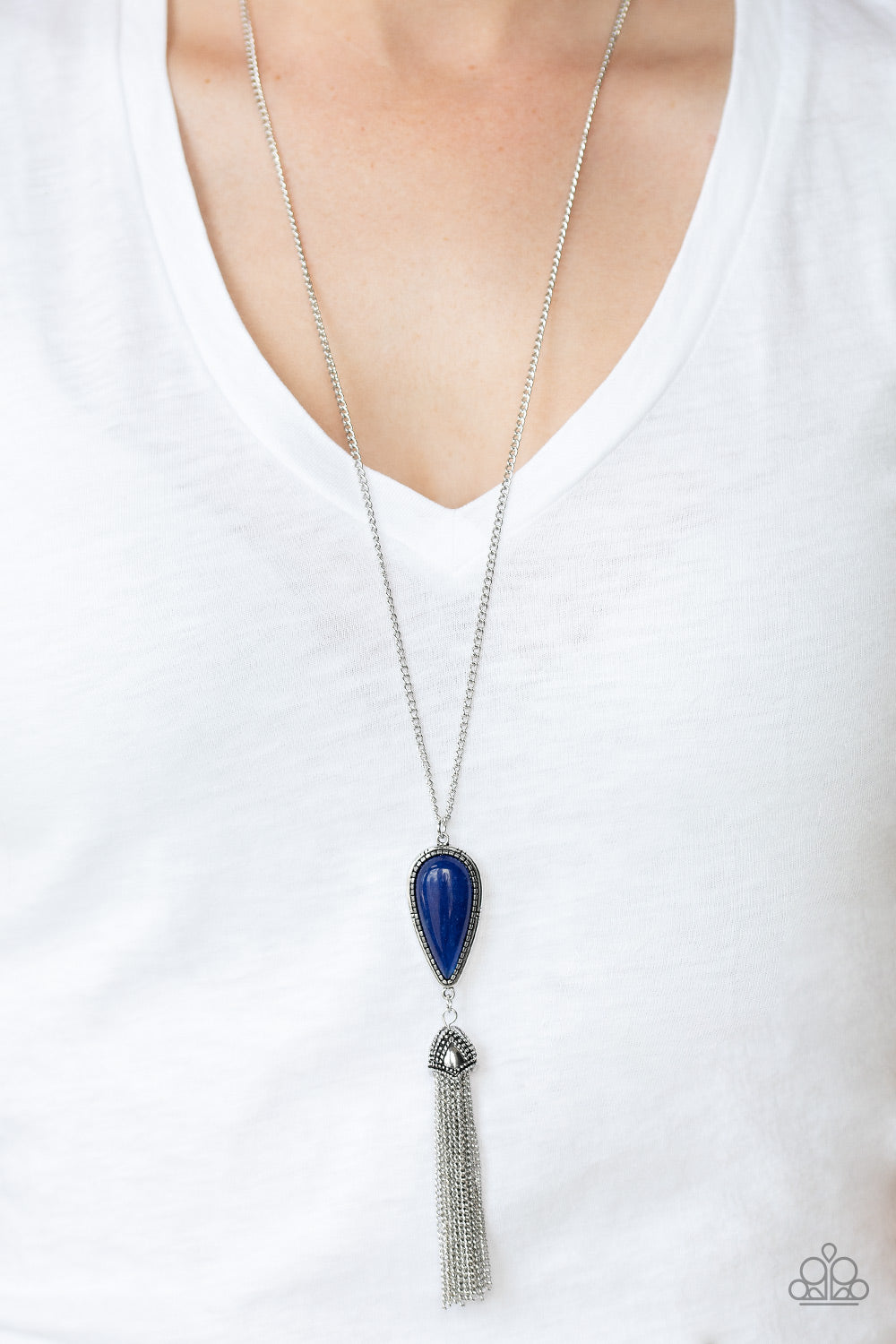 Paparazzi ♥ Zen Generation - Blue ♥  Necklace