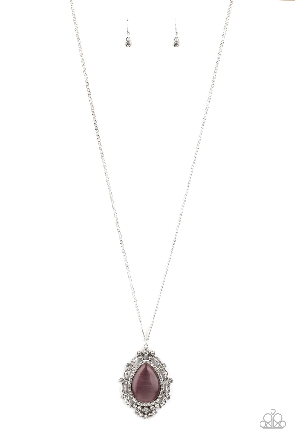Paparazzi ♥ Frozen Gardens - Purple ♥  Necklace