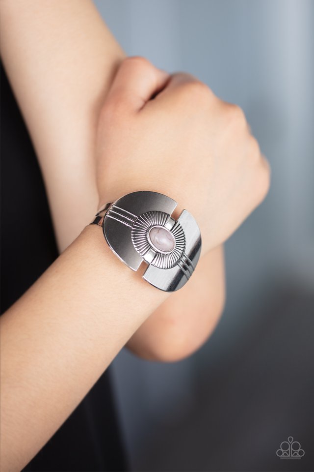 Paparazzi ♥ Canyon Couture - Silver ♥ Bracelet