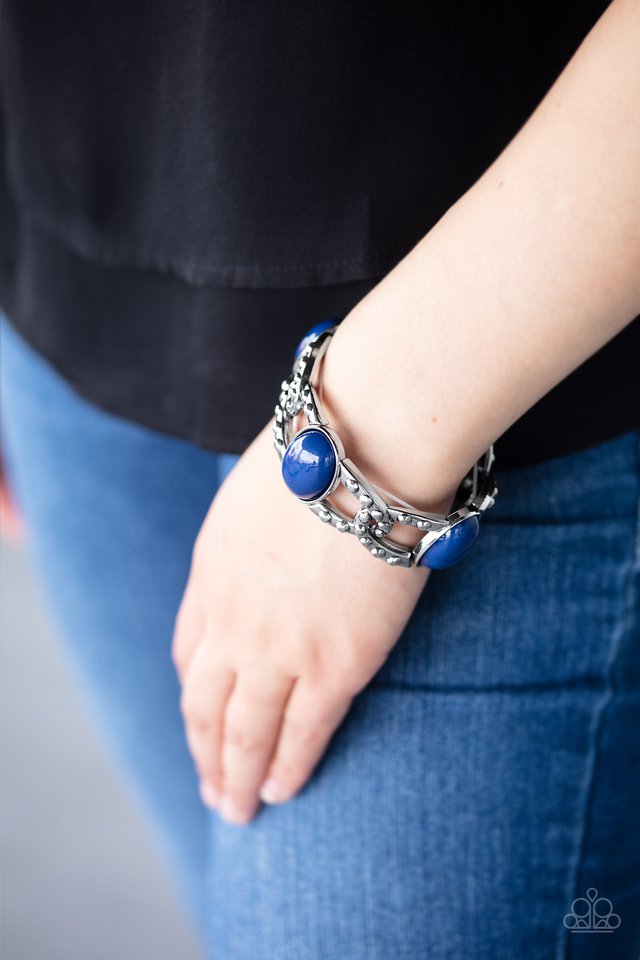 Paparazzi ♥ Dreamy Gleam - Blue ♥ Bracelet