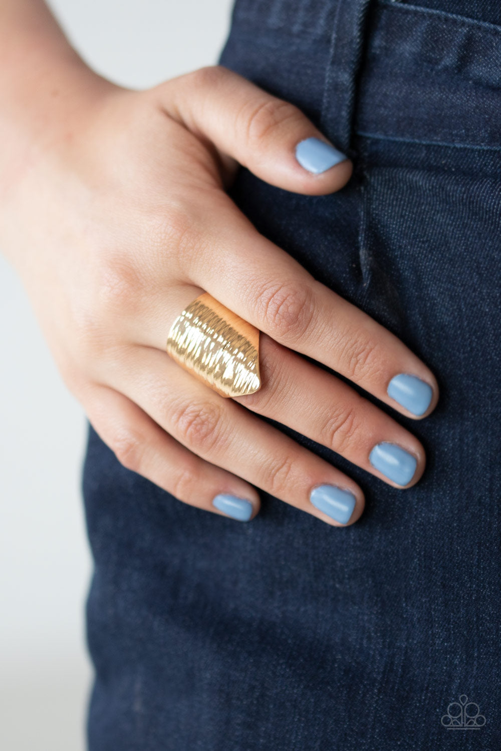 Paparazzi ♥ Make Your Mark - Gold ♥  Ring