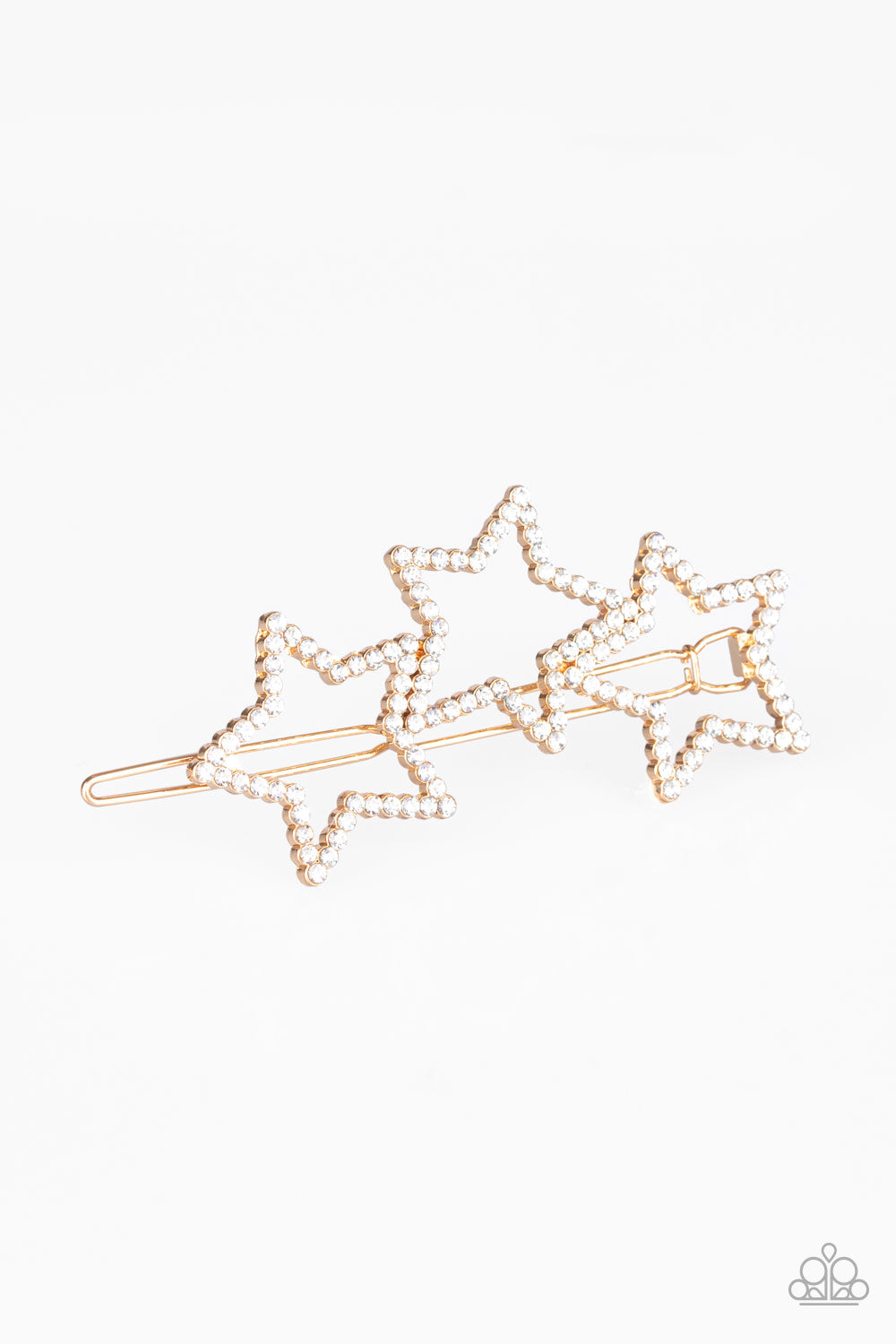 Paparazzi ♥ Thank My Lucky Stars - Gold ♥  Hair Clip