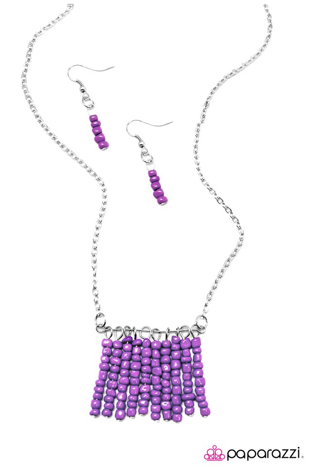 Paparazzi ♥ Euphoria - Purple ♥ Necklace