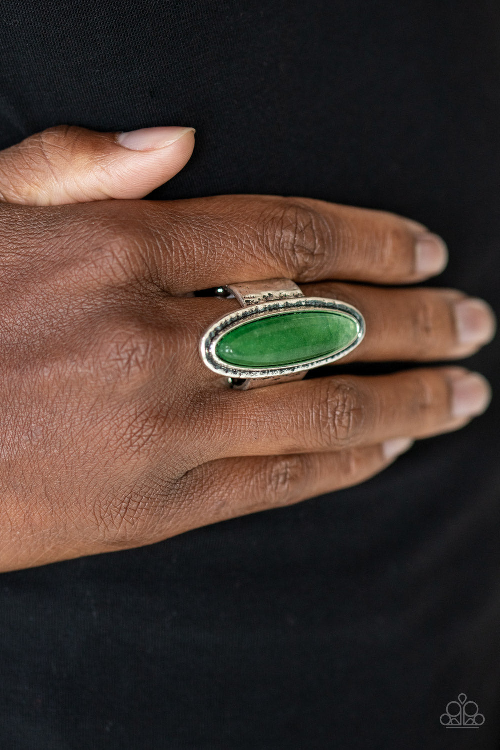 Paparazzi ♥ Stone Mystic - Green ♥  Ring