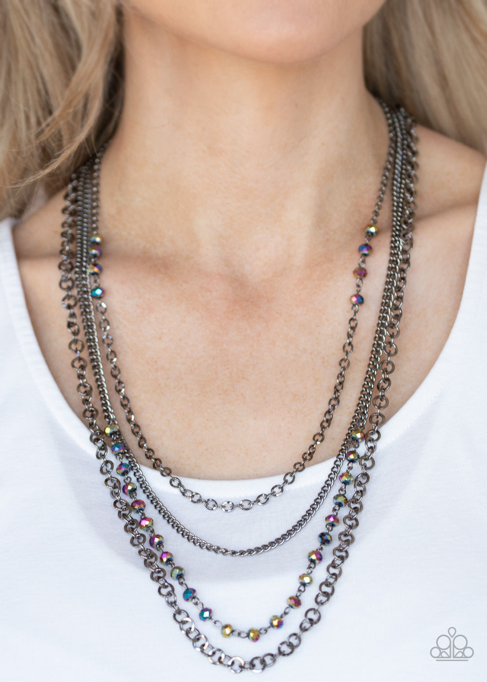 Paparazzi ♥ Flickering Lights - Multi ♥  Necklace