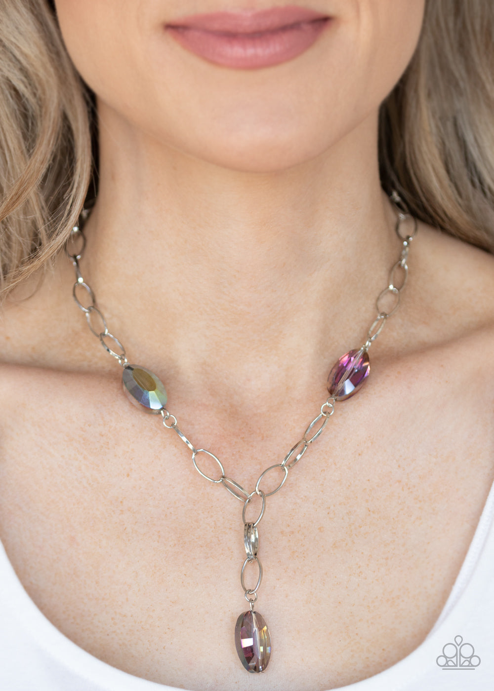 Paparazzi ♥ Power Up - Multi ♥  Necklace