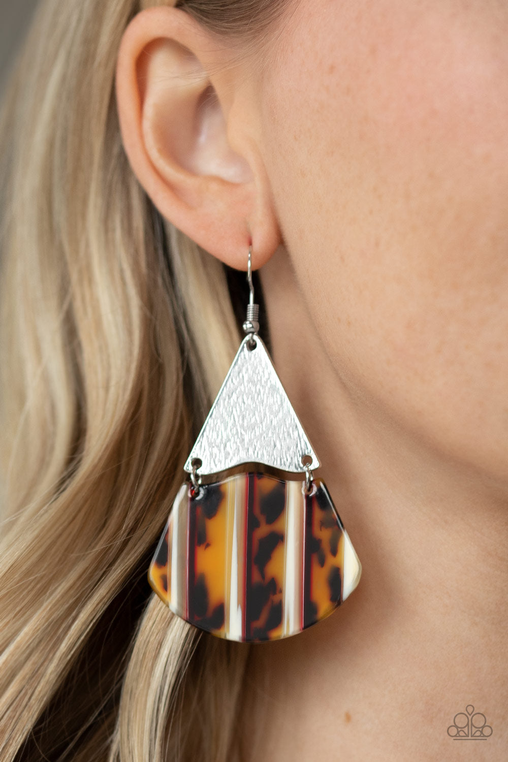 Paparazzi ♥ Social Animal - Yellow ♥  Earrings