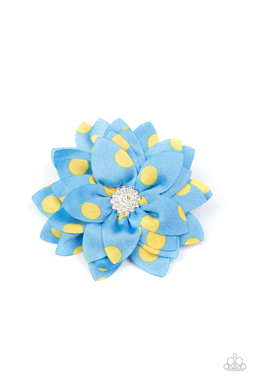 Paparazzi ♥ Silk Gardens - Blue ♥  Hair Clip