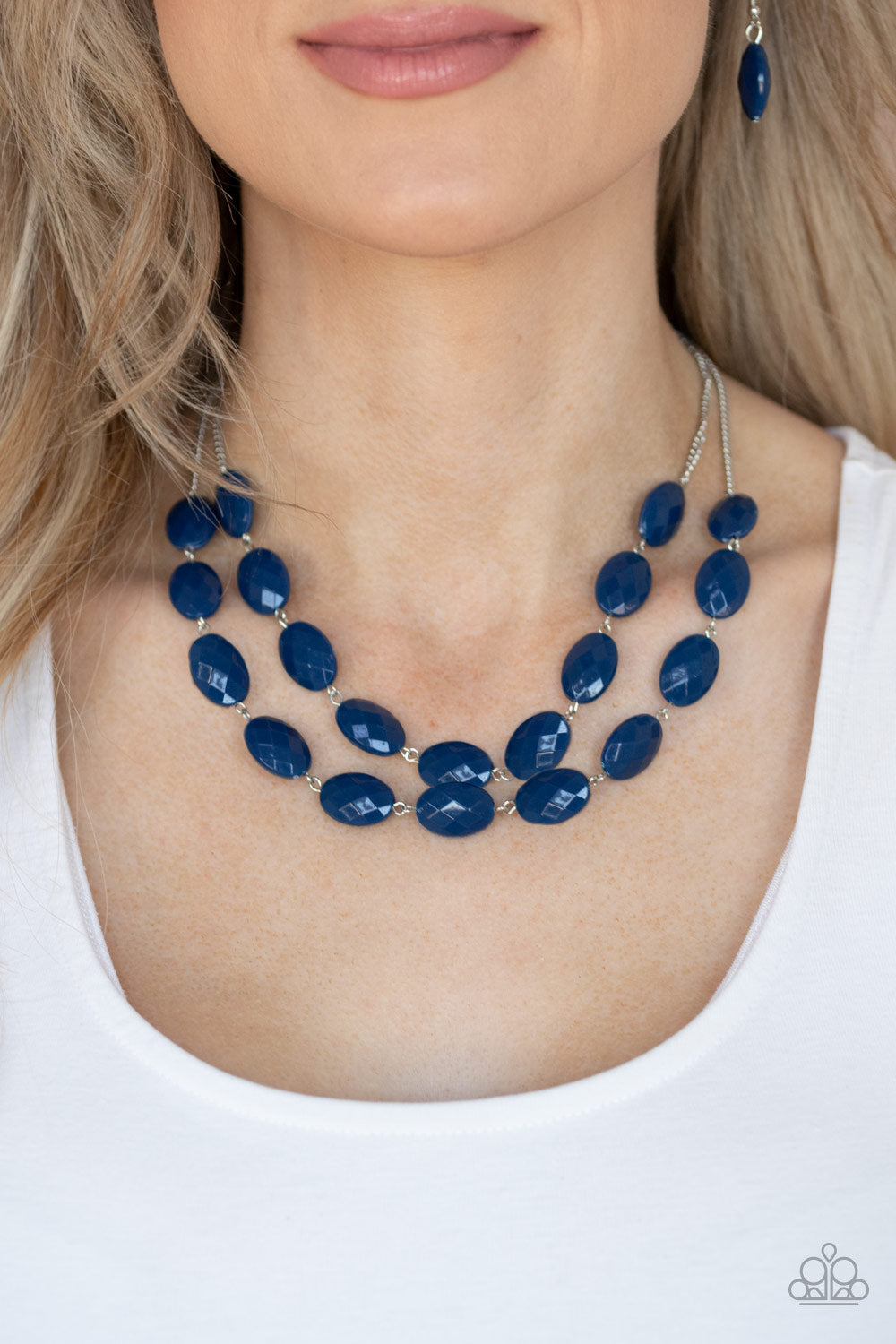 Paparazzi ♥ Max Volume - Blue ♥  Necklace
