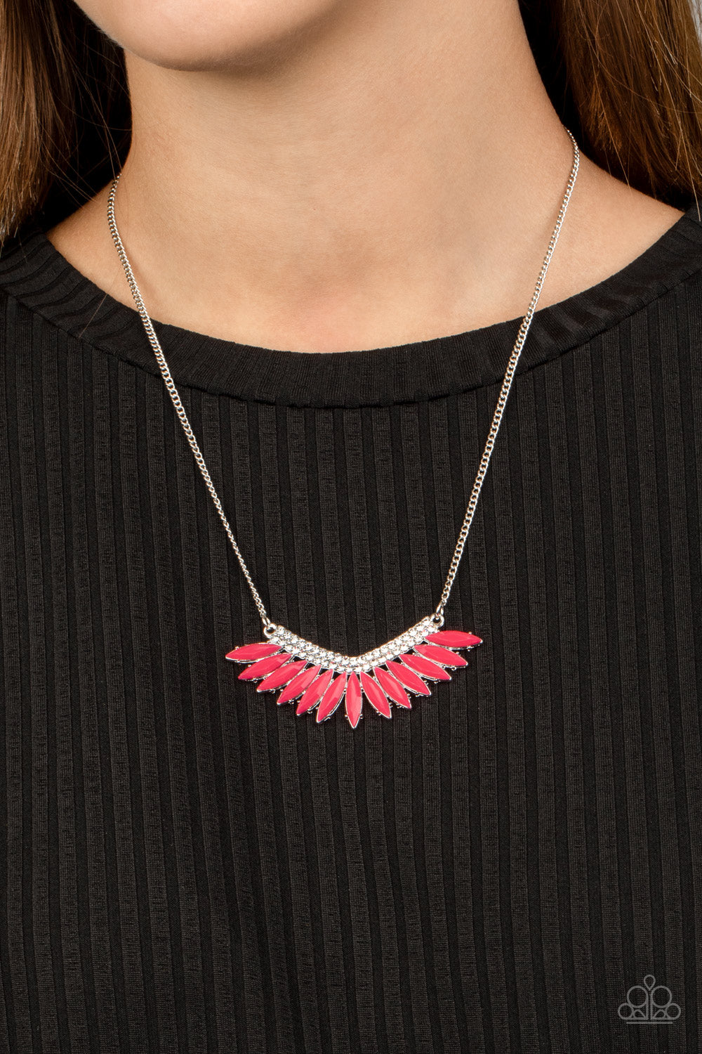 Paparazzi ♥ Extra Extravaganza - Pink ♥  Necklace