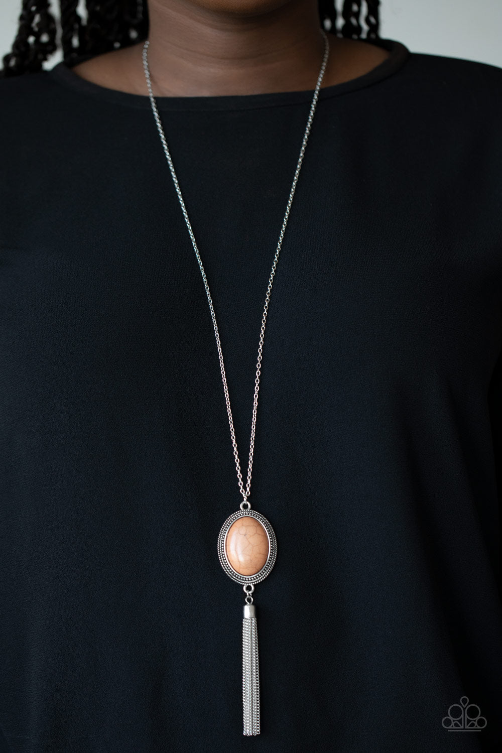 Paparazzi ♥ Nomadic Dramatics - Brown ♥  Necklace