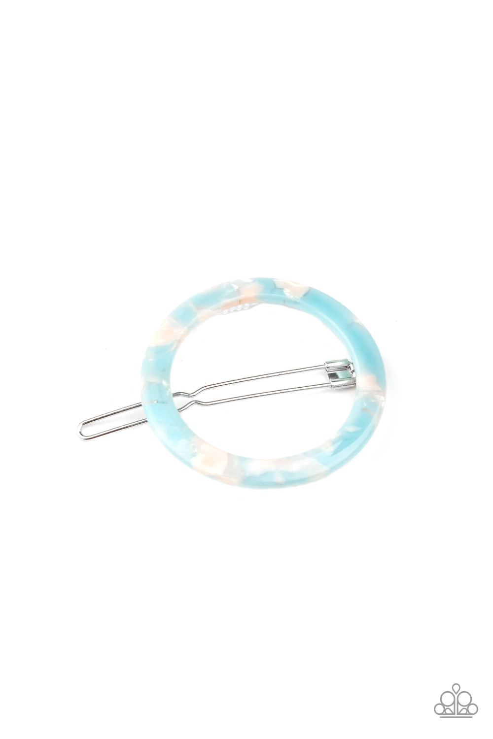 Paparazzi ♥ In The Round - Blue ♥  Hair Clip