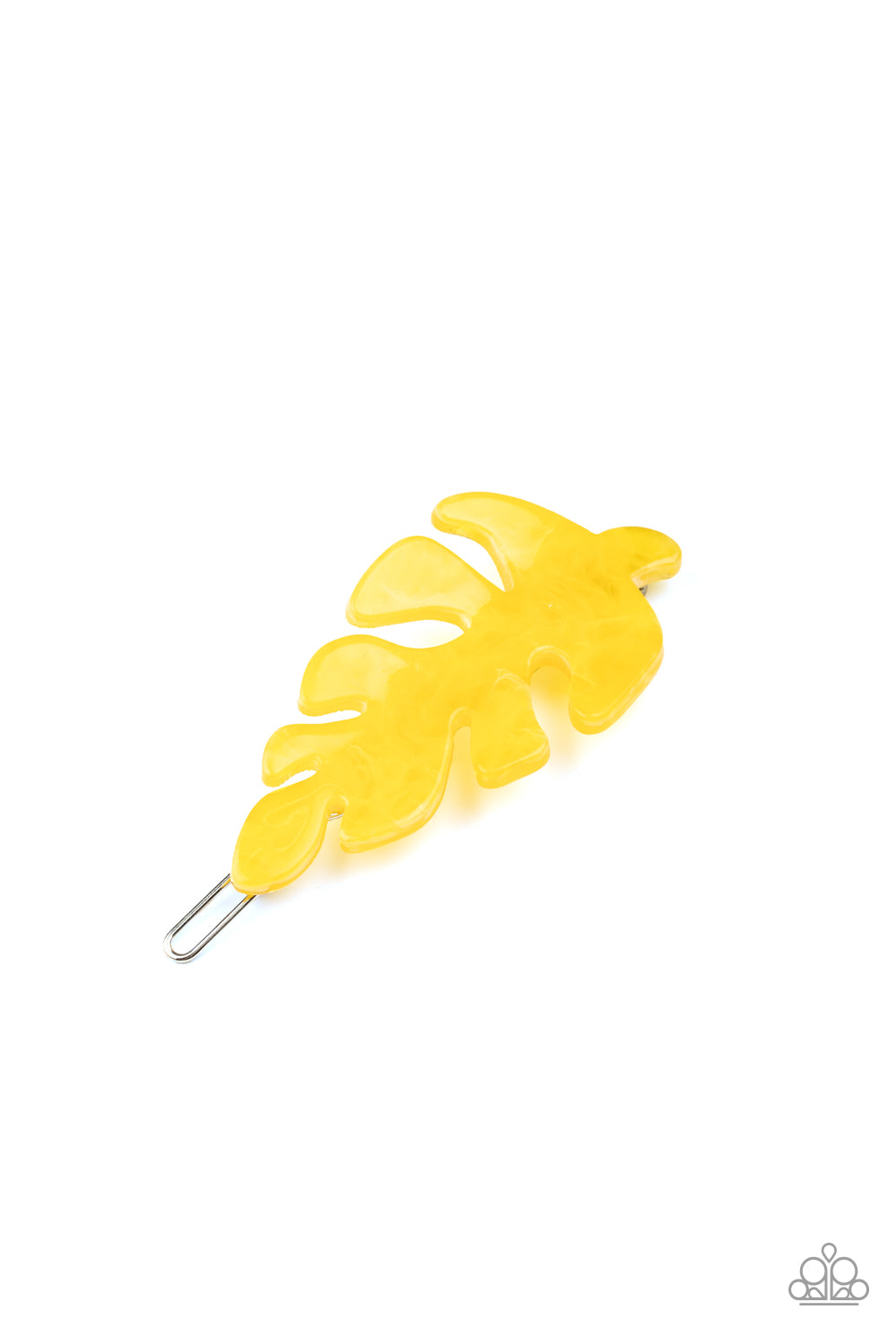 Paparazzi ♥ LEAF Your Mark - Yellow ♥  Hair Clip
