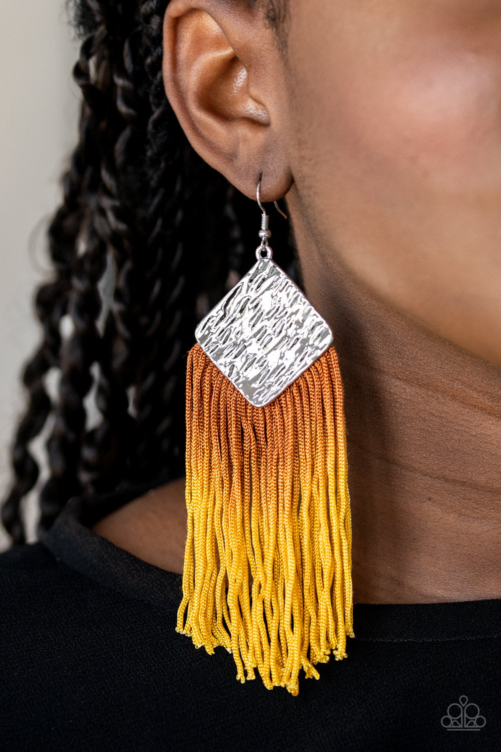 Paparazzi ♥ DIP The Scales - Yellow ♥  Earrings