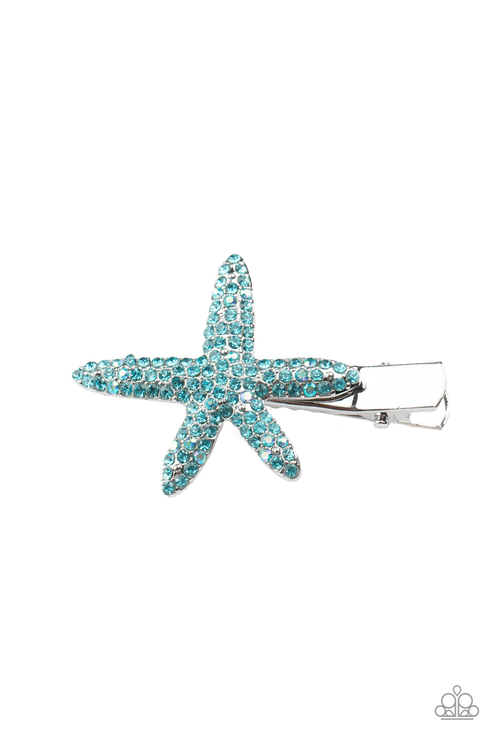 Paparazzi ♥ Wish On a STARFISH - Blue ♥  Hair Clip