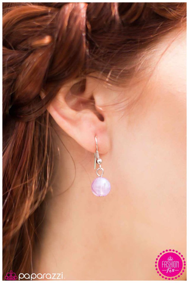 Paparazzi ♥ Hopelessly Devoted To You - Purple ♥ Necklace