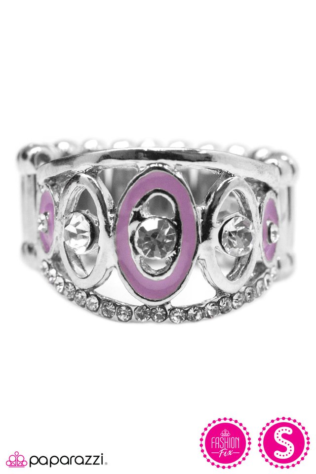 Paparazzi ♥ Looking Forward To It - Purple ♥ Ring