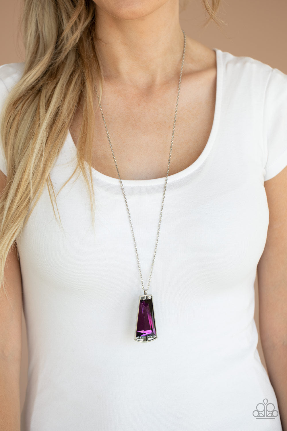 Paparazzi ♥ Empire State Elegance - Purple ♥  Necklace