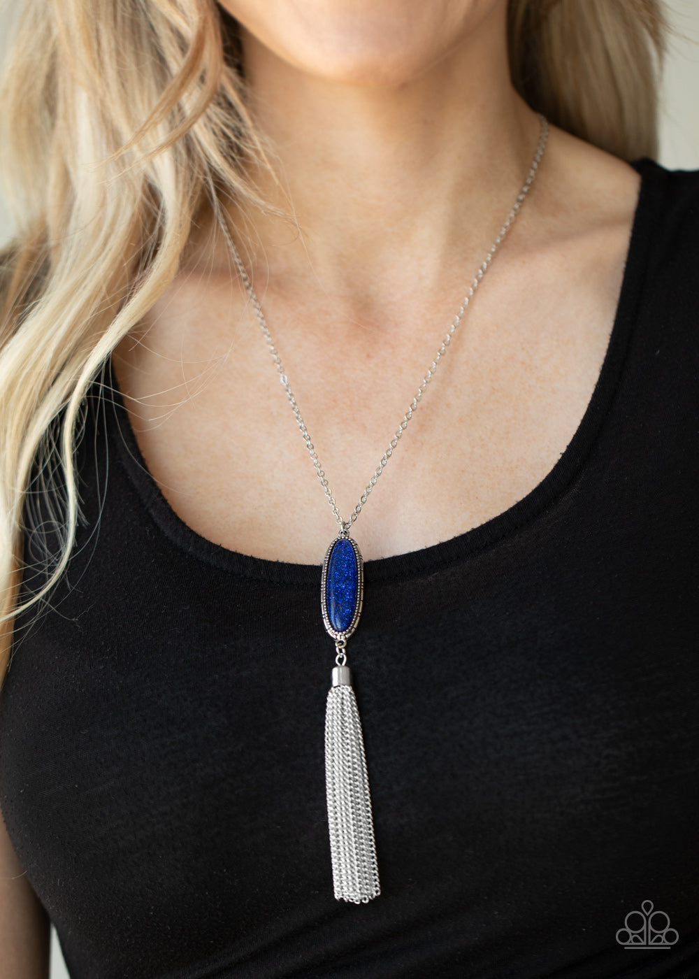 Paparazzi ♥ Stay Cool - Blue ♥  Necklace