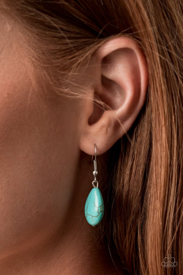 Paparazzi ♥ Rural Rapture - Blue ♥ Necklace